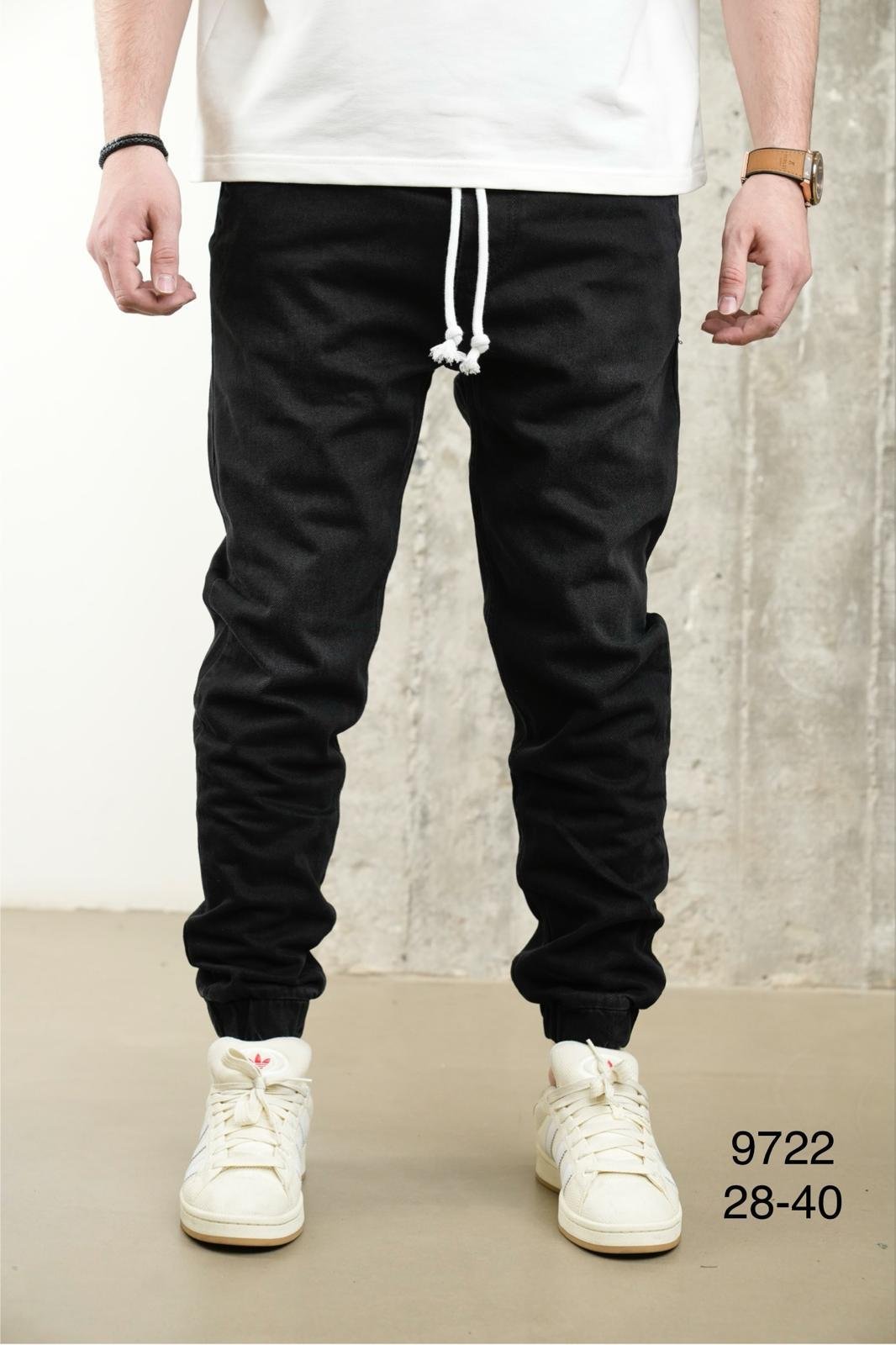 Black Slim Fit Joggers