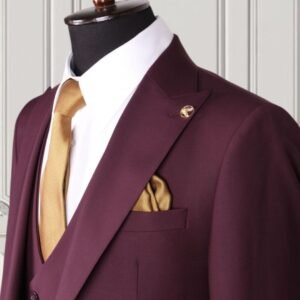 Coffee Brown Velvet Sherwani