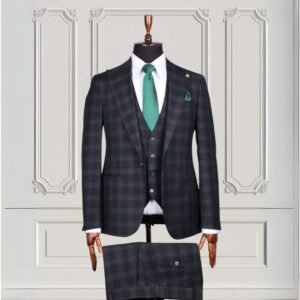 Black Formal Suit with Tie