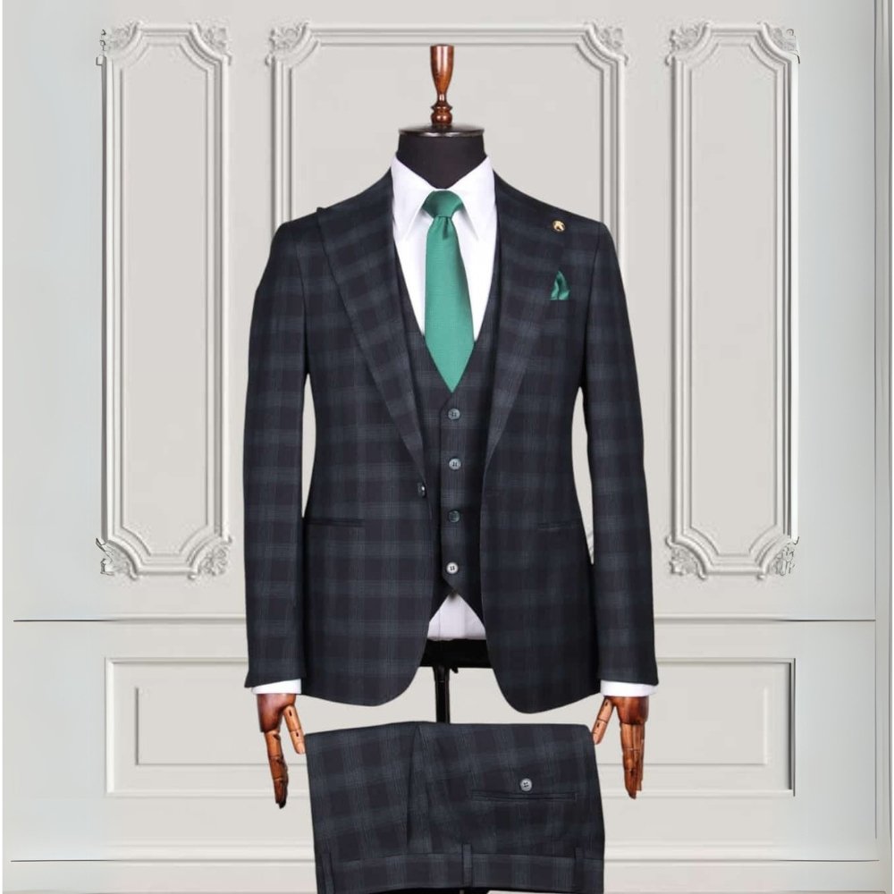 Black Formal Suit with Tie