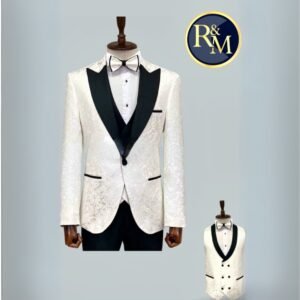 Off-White Wedding Suit